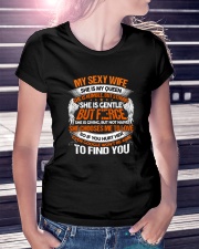 My Sexy Wife She Is My Queen She Is Humble But Str Ladies T-Shirt lifestyle-women-crewneck-front-7