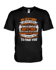 My Sexy Wife She Is My Queen She Is Humble But Str V-Neck T-Shirt thumbnail