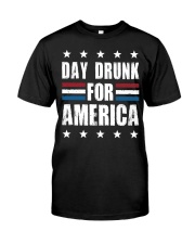 Independence Day Day Drunk For America Shirt Premium Fit Mens Tee thumbnail