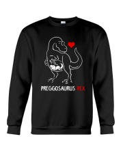 Preggosaurus Rex Mom Pregnant Mother Shirt Crewneck Sweatshirt thumbnail