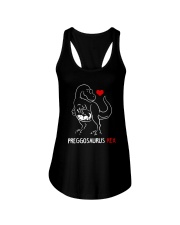 Preggosaurus Rex Mom Pregnant Mother Shirt Ladies Flowy Tank thumbnail