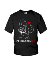 Preggosaurus Rex Mom Pregnant Mother Shirt Youth T-Shirt thumbnail