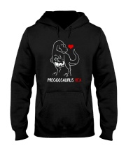 Preggosaurus Rex Mom Pregnant Mother Shirt Hooded Sweatshirt thumbnail