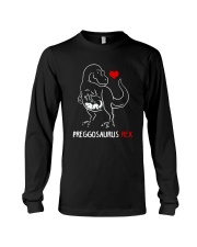 Preggosaurus Rex Mom Pregnant Mother Shirt Long Sleeve Tee thumbnail