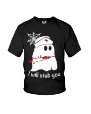 I Will Stab You Nurse Halloween Shirt Youth T-Shirt tile