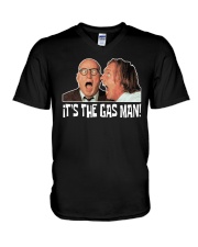 Bottom It's The Gas Man The Richie Eddie Shirt V-Neck T-Shirt thumbnail