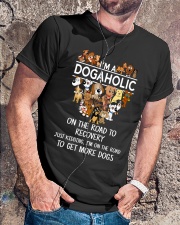 I'm A Dogaholic On The Road To Get More Dogs Shirt Classic T-Shirt lifestyle-mens-crewneck-front-4