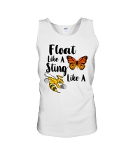 Float Like A Butterfly Sting Like A Bee Shirt Unisex Tank tile