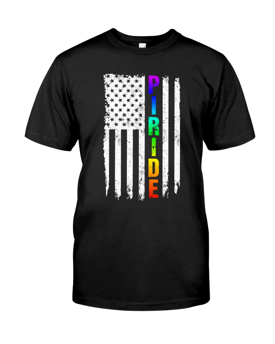 Lgbt Flag Pride Rainbow Shirt Classic T-Shirt