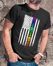 Lgbt Flag Pride Rainbow Shirt Classic T-Shirt lifestyle-mens-crewneck-front-4
