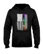 Lgbt Flag Pride Rainbow Shirt Hooded Sweatshirt thumbnail