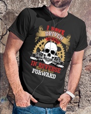 I Have Driven More Miles In Reverse Than You Have Classic T-Shirt lifestyle-mens-crewneck-front-4