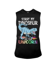 Sorry My Dinosaur Ate Your Unicorn T-Rex Shirt Sleeveless Tee thumbnail