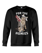 Cat Drop Milk For The Homies Shirt Crewneck Sweatshirt thumbnail