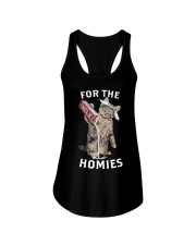 Cat Drop Milk For The Homies Shirt Ladies Flowy Tank thumbnail
