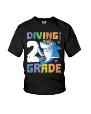 Roaring Into 2st Grade Shark Shirt Back To School Youth T-Shirt thumbnail