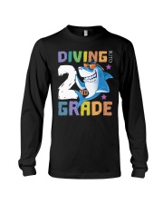 Roaring Into 2st Grade Shark Shirt Back To School Long Sleeve Tee thumbnail
