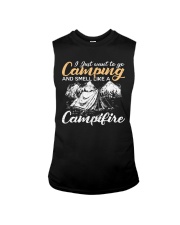 I Just Want To Go Camping And Smell Like A Campfir Sleeveless Tee tile