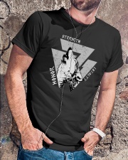 Strength Honor Loyalty Viking Shirt Classic T-Shirt lifestyle-mens-crewneck-front-4