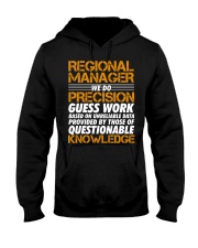 Regional Manager Shirt Hooded Sweatshirt thumbnail