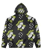 smoke dice Men's All Over Print Hoodie back