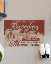 Personalized Recording Studio Doormat 34" x 23" aos-doormat-34-x-23-lifestyle-front-07