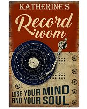 Personalized Record Room Vertical Poster tile