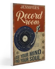 Personalized Record Room Gallery Wrapped Canvas Prints tile