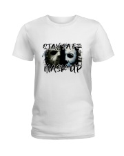 Stay Safe Ladies T-Shirt thumbnail