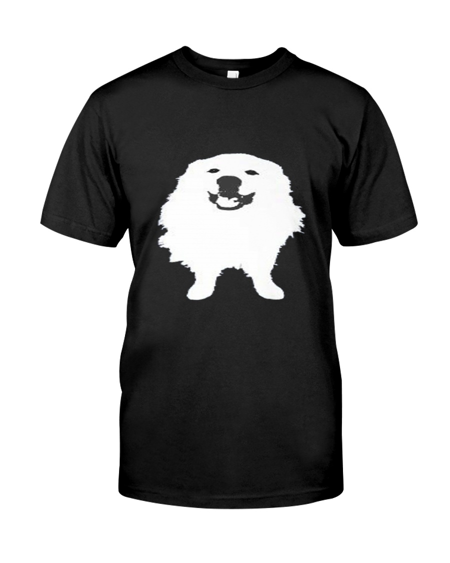 Great Pyrenees Dog Smiling Classic T-Shirt