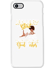 January girl thick thighs good and vibes Phone Case thumbnail