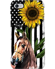Farm Case - Beautiful Sunflower with Horse Phone Case i-phone-7-case