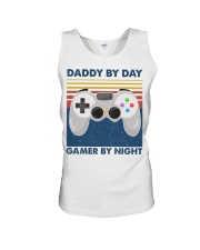 Funny Family Daddy By Day Gamer By Night Unisex Tank thumbnail