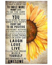 TODAY IS A GOOD DAY 11x17 Poster front