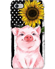 Farm Case - Beautiful Sunflower with Pig Phone Case i-phone-7-case