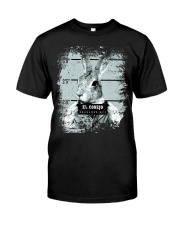 Easter Bunny Mug Shot Rabbit in Jail T-Shirt Classic T-Shirt front
