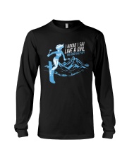I Know I Ski Like A Girl T-Shirt - Skiing T Long Sleeve Tee thumbnail