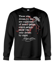 Edgar Allan Poe Shirt Writer Gift Poet E Crewneck Sweatshirt thumbnail