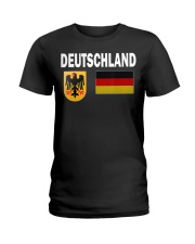 Germany T-shirt German Flag Deutschland Love Ladies T-Shirt thumbnail