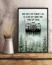Snow Forest Lose My Mind Camera Photography 11x17 Poster lifestyle-poster-3