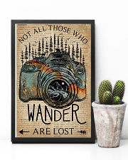 Blue Earth Dictionary Not All Those Camera 11x17 Poster lifestyle-poster-8
