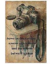 Photography Passion Canvas Camera 11x17 Poster front