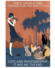 Vintage Girl Once Upon Time Cats And Photography 11x17 Poster front