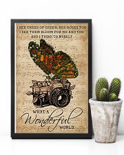 Music Sheet Wonderful World Camera Butterfly 11x17 Poster lifestyle-poster-8