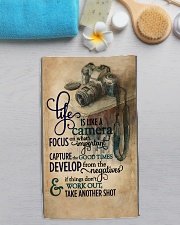 Vintage Life Is Like A Camera Hand Towel aos-towelhands-front-lifestyle-7
