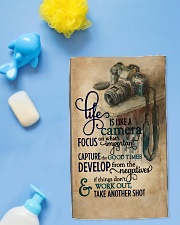 Vintage Life Is Like A Camera Hand Towel aos-towelhands-front-lifestyle-8