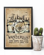 Wanderlust Camera Mountain 11x17 Poster lifestyle-poster-8