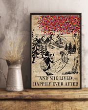Vintage Dictionary Lived Happily Camera 11x17 Poster lifestyle-poster-3
