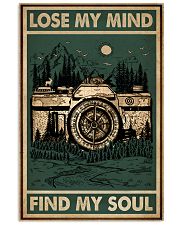 Retro Green Find My Soul Camera 11x17 Poster front