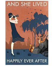 Vintage Girl Lived Happily Photography 11x17 Poster front